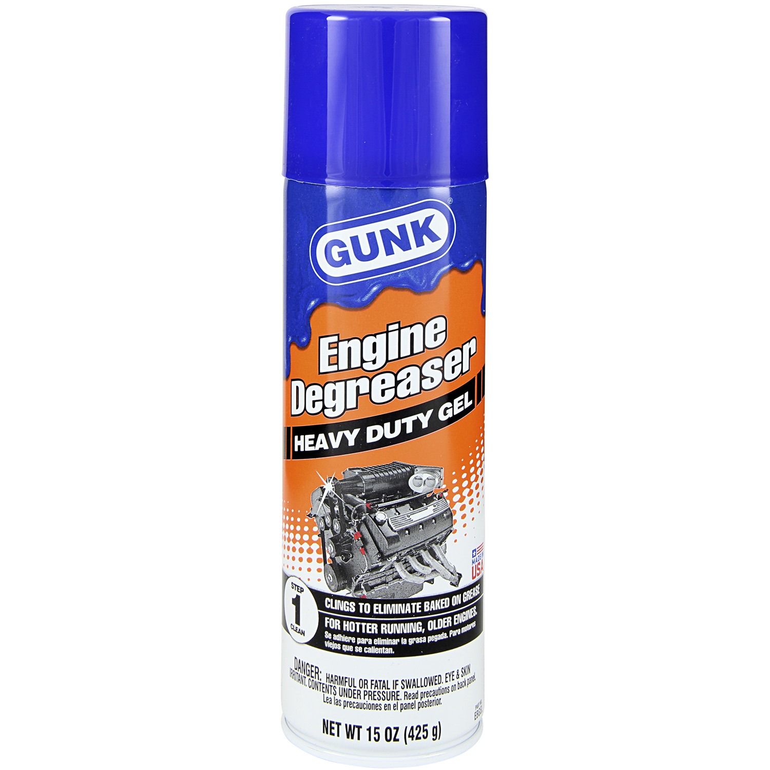 Gunk like cleaners that do NOT ruin triumph black textured engine paint?