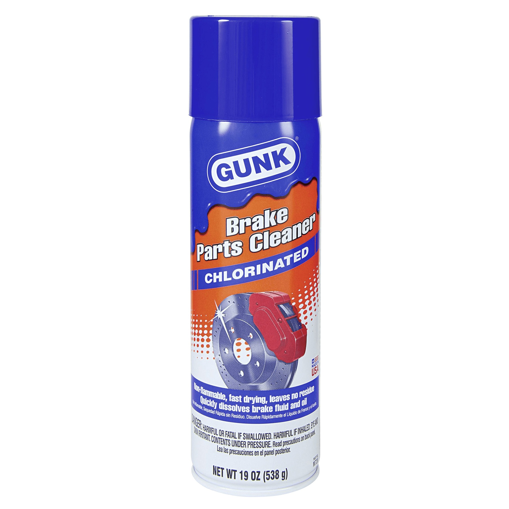 GUNK Brake Parts Cleaner Chlorinated