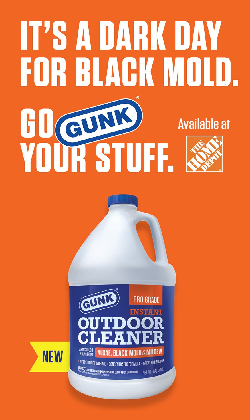 Gunk Instant Outdoor Cleaner Header Mobile